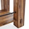 Alaterre Furniture Durango 54"L Industrial Wood Console/Media Table with Two Shelves ANDU1074 - alternate 4